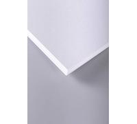 Clairefontaine 37335C Paquet Papier Dessin Croquis - 25 Feuilles Papier Dessin Blanc au Grain Très Léger - 50x65 cm 250g - Idéal pour le Dessin et Croquis au Crayon, Feutre ou Fusain