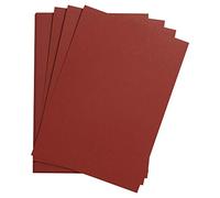 Clairefontaine 37640C Rame Papier Etival Color - 250 Feuilles Papier Dessin à Grain Bordeaux - 50x65 cm 160g - Idéal pour le Dessin et les Activités Créatives