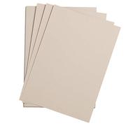 Clairefontaine 37690C Rame Papier Etival Color - 250 Feuilles Papier Dessin à Grain Gris Rose - 50x65 cm 160g - Idéal pour le Dessin et les Activités Créatives