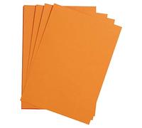 Clairefontaine 37730C Rame Papier Etival Color - 250 Feuilles Papier Dessin à Grain Orange - 50x65 cm 160g - Idéal pour le Dessin et les Activités Créatives