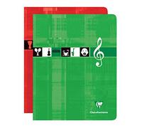 Clairefontaine - 3797C - 1 cahier musique & chant - 17 x 22 - 56 pages séyès