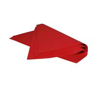 Clairefontaine 393606C - Une Rame De Papier De Soie Rouge - 480 feuilles - Format : 50x75cm - 18g - Couleur : Rouge - Emballage Cadeau, Décoration, Loisirs Créatifs, Emballage Fleurs, DIY