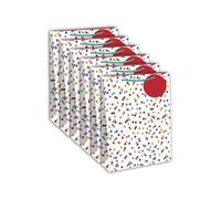 Clairefontaine 394107C - Un Sachet De 50 Pochettes Kraft - 16x30+5cm - Motif : Étoiles - Idéal Pour : Confiseries, Bonbons, Cupcakes, Livre, Bijoux, Emballage Cadeaux, Pochette cadeau Kraft