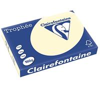 CLAIREFONTAINE 39507 Papier Trophée Multifonctions A3 160g/m2 Ivoire Lot de 250 Assorties