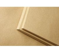 Clairefontaine 396003C rame Kraft Vergé Brun 125 Feuilles 50x65cm 90g