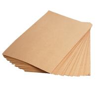 Clairefontaine 396004C Paquet Papier Kraft - 100 Feuilles Papier Kraft Vergé Brun A4 21x29,7 cm 90g - Papier Double Face pour le Croquis et le Dessin