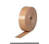 Clairefontaine 396801C Rouleau Kraft Gommé - Ruban Papier Kraft Brun Adhésif - 4 cm x 200 m - Ø 30 mm - Utile pour l'Encadrement en Aquarelle ou en Cartonnage