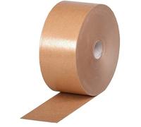 Clairefontaine 396802C Rouleau Kraft Gommé - Ruban Papier Kraft Brun Adhésif - 7 cm x 200 m - Ø 30 mm - Utile pour l'Encadrement en Aquarelle ou en Cartonnage