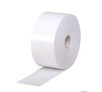Clairefontaine 396804C Rouleau Kraft Gommé - Ruban Papier Kraft Blanc Adhésif - 7 cm x 200 m - Ø 30 mm - Utile pour l'Encadrement en Aquarelle ou en Cartonnage