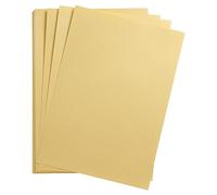 Clairefontaine 397180C Rame Papier Maya - 250 Feuilles Papier Dessin Lisse Or - 50x70 cm 120g - Idéal pour le Dessin et les Activités Créatives