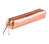 Clairefontaine 400002C Petite Trousse en Cuir irisé Cuivre 4x2,5x19,5cm