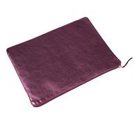 Clairefontaine 400025C - Pochette Plate Universelle Cuirisé 23x32cm en Véritable Cuir d'Agneau, Cerise