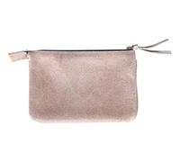 Clairefontaine 400042C Petite Pochette/Trousse 2 cpts en Cuir Cuivre 13x9
