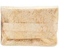 Clairefontaine 410012C Sac à main Pochette en Cuir irisé Doré 26x18 cm