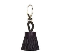 Clairefontaine 410096C - Porte-Clés Lawrence 4x2,5 cm en Véritable Cuir d'Agneau, Aubergine