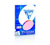 Clairefontaine 4100C Ramette de 5 x 20 feuilles de papier Trophée 80 g/m² (Couleurs pastel) (Import Allemagne)