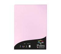 Clairefontaine Papier A4 Pollen lisse - Étui 50 feuilles 120 g/m² Rose Dragée