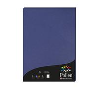 Clairefontaine Papier A4 Pollen 4284C – Papier lisse 120 g/m² – Bleu nuit 50 feuilles