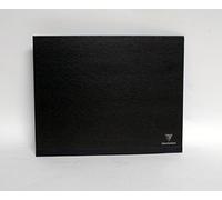 Clairefontaine Carton à dessin 44500C fermeture par élastiques 52x72 cm Noir