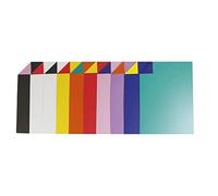 Clairefontaine 457299C - Une rame de 100 feuilles de papier dessin Cartoline Bicolore 21x29,7 cm 150g, couleurs assorties
