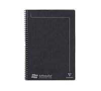 Clairefontaine 4862Z Un Cahier à Spirale Notemakers Europa Noir - A4 21x29,7 cm - 120 Pages Détachables Lignées - Papier Blanc 90 g - Couverture Carte Lustrée