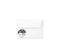 Clairefontaine 50036C - Paquet de 20 Enveloppes Auto-Adhésives - Format C6 (11,4x16,2cm) - 120g/m² - Coloris Blanc Irisé - Invitation Evènements et Correspondance - Gamme Pollen - Papier Premium Lisse
