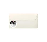 Clairefontaine Enveloppe 110×220 Gris perle 120 g – Paquet de 20