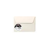 Clairefontaine Enveloppes C6 Gris perle 120 g Auto-adhésives Lot 20 11,4 x 16,2 cm Papier lisse