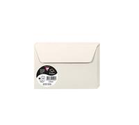 Clairefontaine 5056C - Paquet de 20 Enveloppes Auto-Adhésives - Format C6 11,4x16,2cm - 120g/m² - Coloris Gris Perle - Invitation Evènements et Correspondance - Gamme Pollen - Papier Premium Lisse