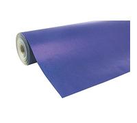 Clairefontaine 507513C - Une Bobine De Papier Kraft Recyclé Unicolor Bleu France - Dimensions : 50x0,70m - 60g - Couleur : Bleu France - Papier Recyclé, Idéal Pour Emballages Cadeaux, DIY, Décoration