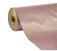 Clairefontaine 507577C - Un Rouleau de Papier Cadeau Grande longueur - Papier Kraft Brun 60g - Motifs : Kraft unicolor Rose,- Dimensions : 50x0,70m - Papier cadeau Noël, anniversaire, fêtes