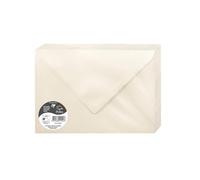 Clairefontaine Enveloppes gommées 51042C C5 16,2×22,9 cm 120 g/m² Paquet 20 Ivoire irisé