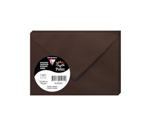 Clairefontaine 5230C Pack 20 Mini Enveloppes 7,5x10 cm 120g Cacao