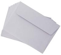 Clairefontaine 5326C - Paquet de 20 Enveloppes Auto-Adhésives - Format C6 11,4x16,2cm - 120g/m² - Coloris Gris Koala - Invitation Evènements et Correspondance - Gamme Pollen - Papier Premium Lisse