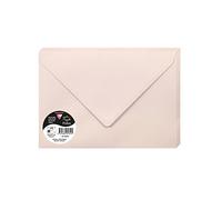 Clairefontaine 5342C Paquet de 20 Grandes Enveloppes 16,2x22,9cm Opaline - 120g/m² - Format C5 - Fermeture gommée - Invitation Evènements et Correspondance - Gamme Pollen - Papier Lisse