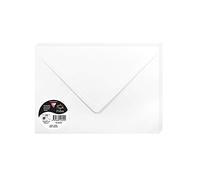 20 Enveloppes Pollen - Blanc - 162x229mm Blanc G