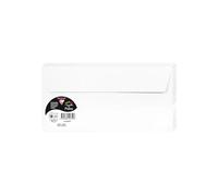 Clairefontaine Enveloppes auto-adhésives 5435C DL 11x22 cm 120 g/m² Blanc - Paquet de 20