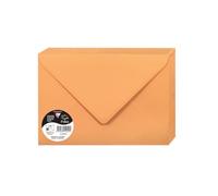 Clairefontaine – Grandes enveloppes 5492C C5 16,2×22,9 cm Clémentine 120 g/m² – Paquet de 20