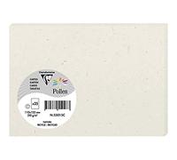 Paquet de 25 Cartes Pollen by Clairefontaine Natura 110 x 155 mm Beige Beige