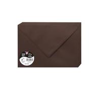 Clairefontaine Enveloppes C5 55232C – Paquet de 20, 16,2×22,9 cm Cacao 120 g/m² gommée