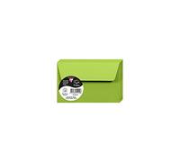Clairefontaine 5541C - Paquet de 20 Enveloppes Auto-Adhésives - Format 9x14cm - 120g/m² - Coloris Vert Menthe - Invitation Evènements et Correspondance - Gamme Pollen - Papier Premium Lisse