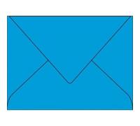 Clairefontaine 5550C - Paquet de 20 Enveloppes Mini Format 7,5x10cm Turquoise - 120g/m² - Fermeture gommée - Invitation Evènements et Correspondance - Gamme Pollen - Papier Lisse
