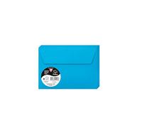 Clairefontaine Enveloppes auto-adhésives 5556C C6 11,4x16,2cm 120g/m² Turquoise Paquet de 20
