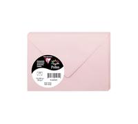 Clairefontaine Enveloppes 5650C – Paquet 20 Mini 7,5x10 cm 120 g/m² Gommées Papier lisse Rose Pollen