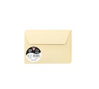 Clairefontaine 5846C - Paquet de 20 Enveloppes Auto-Adhésives - Format C6 11,4x16,2cm - 120g - Coloris Chamois - Invitation Evènements et Correspondance - Gamme Pollen - Papier Premium Lisse