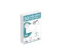 Paquet De 50 Enveloppes - Blanches - C6 114x162mm - Auto-Adhésive - Avec Cases