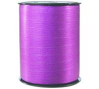 Clairefontaine 601509C - Une bobine de Ruban Bolduc Mat - 250mx10mm - Rose Pivoine - Ruban décoratif cadeau, DIY, Emballage Cadeau