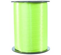 Clairefontaine 601719C - Une bobine de Ruban Bolduc Lisse - 500mx0,7 cm - Vert Clair - Ruban décoratif cadeau, DIY, Emballage Cadeau
