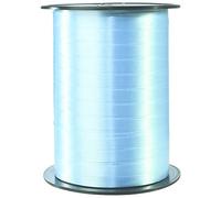 Clairefontaine 601725C - Une bobine de Ruban Bolduc Lisse - 500mx0,7 cm - Bleu Turquoise - Ruban décoratif cadeau, DIY, Emballage Cadeau
