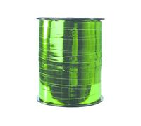 Clairefontaine 602050C - Une bobine de Ruban Bolduc Métallisé - 250mx7mm - Vert empire - Ruban décoratif cadeau, DIY, Emballage Cadeau